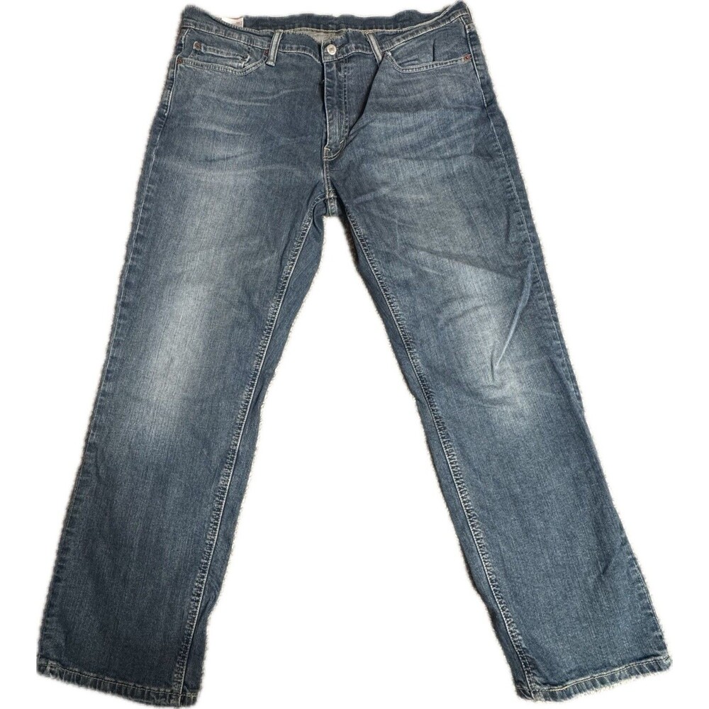 Wrangler Rugged Wear Work Jeans Men's 40X30 Blue Denim Pre-Owned Excellent